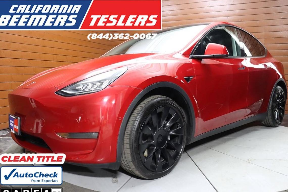 TESLA MODEL Y 2022 7SAYGDEE3NF431308 image